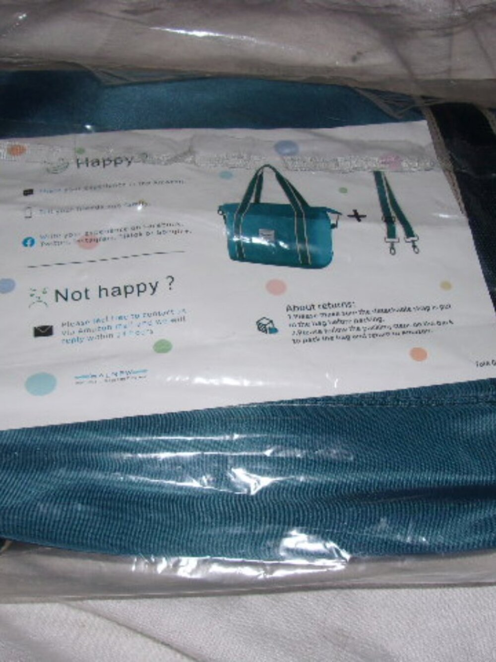 WALNEW Travel Duffel Bag, Weekender Overnight Carry On Bag Women Men New